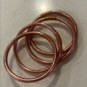 Rose Gold Budhagirl Bangles